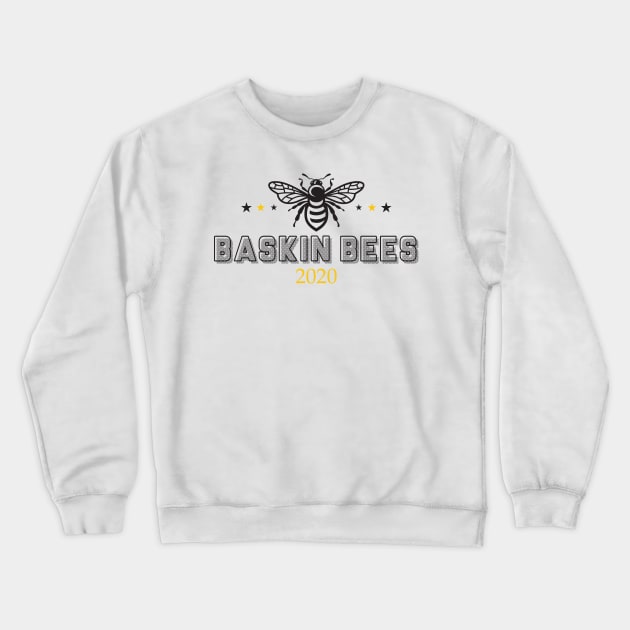 Baskin Bees 2020 Crewneck Sweatshirt by Mercado Graphic Design